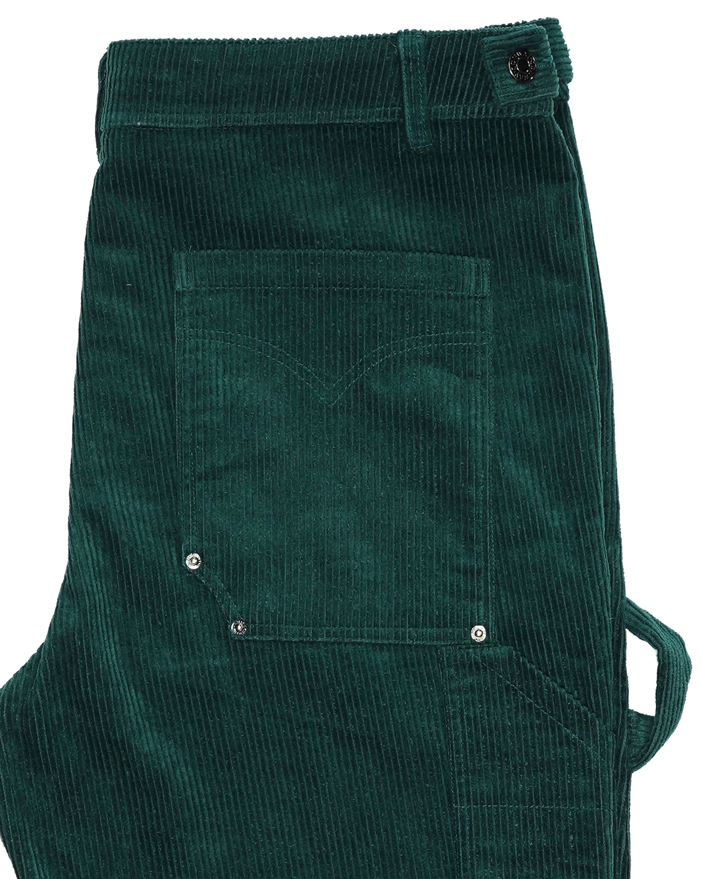 Corduroy Contractor Pants - Dark Green