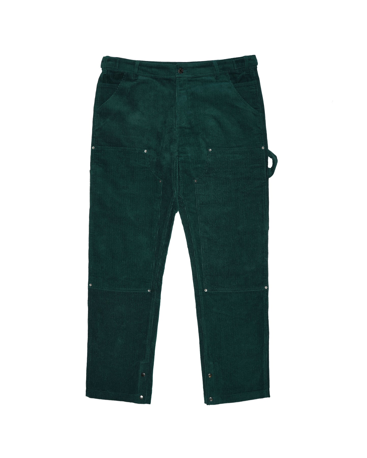 Corduroy Contractor Pants - Dark Green