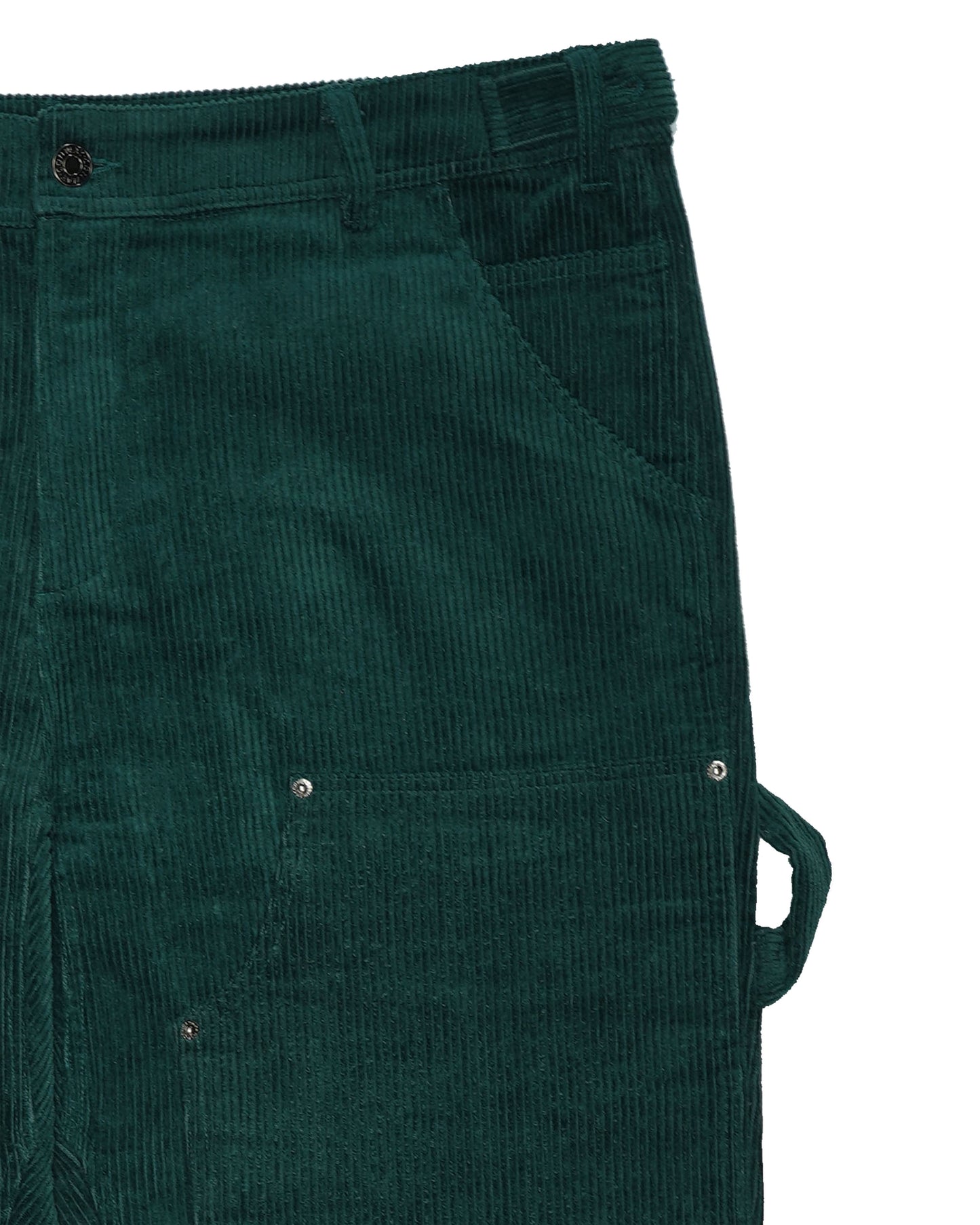 Corduroy Contractor Pants - Dark Green