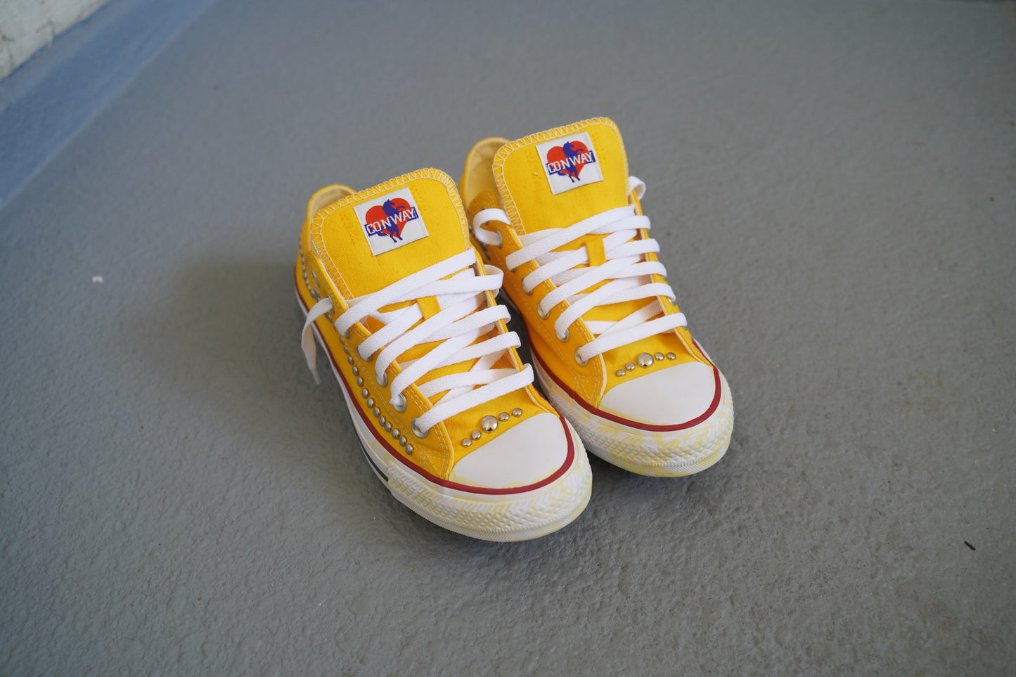 Conway Hand-studded & Dyed Chucks