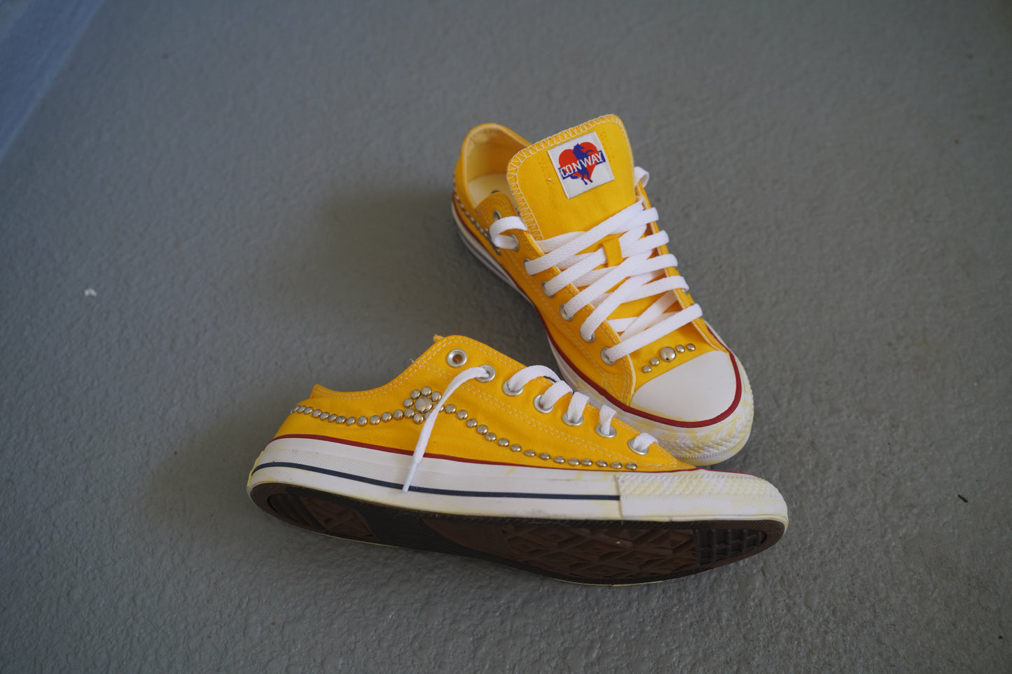 Conway Hand-studded & Dyed Chucks