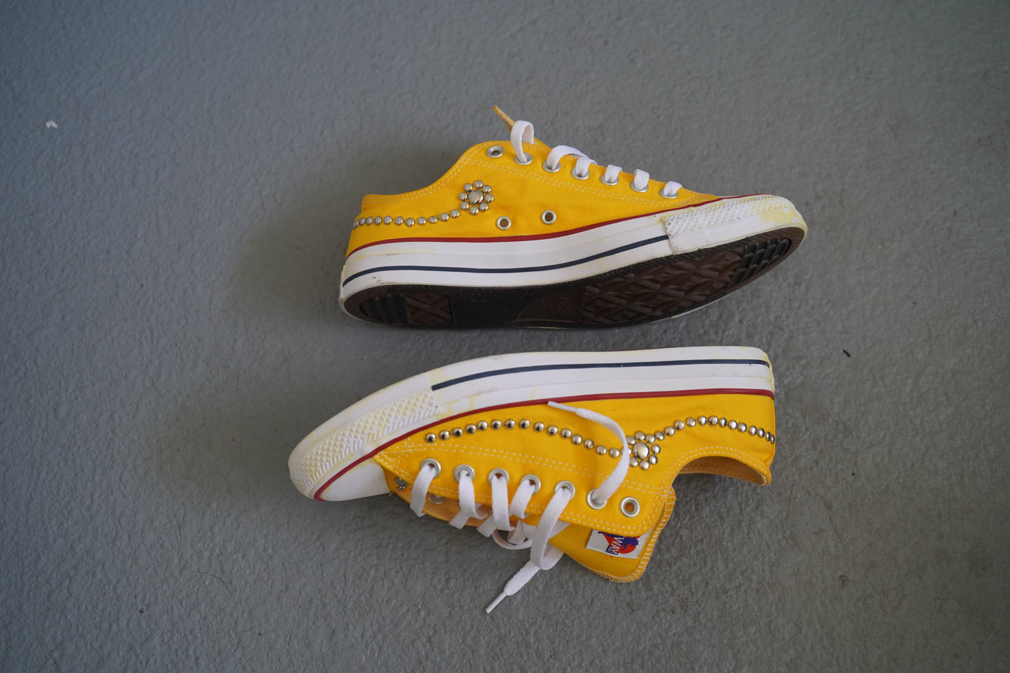 Conway Hand-studded & Dyed Chucks