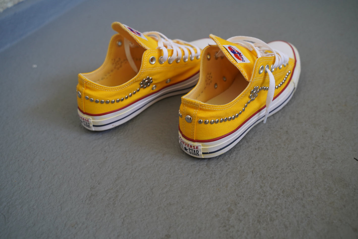 Conway Hand-studded & Dyed Chucks