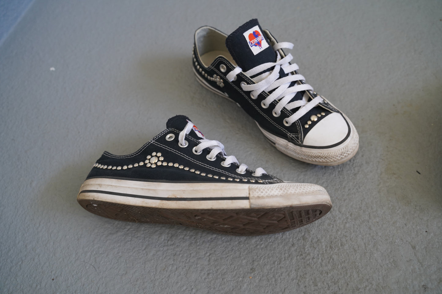 Conway Hand-Studded Chucks