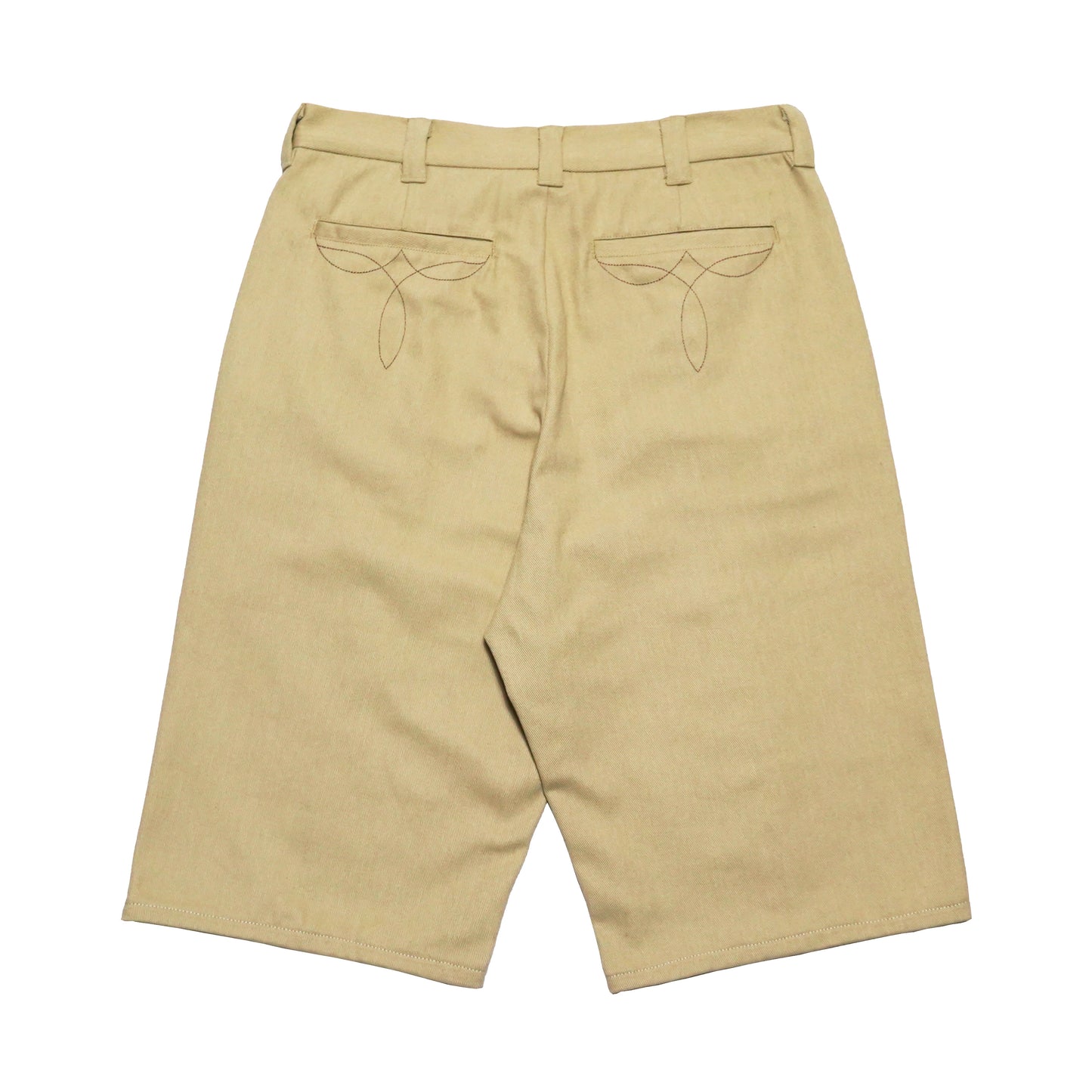 Pleated Vaquero Shorts - Tan