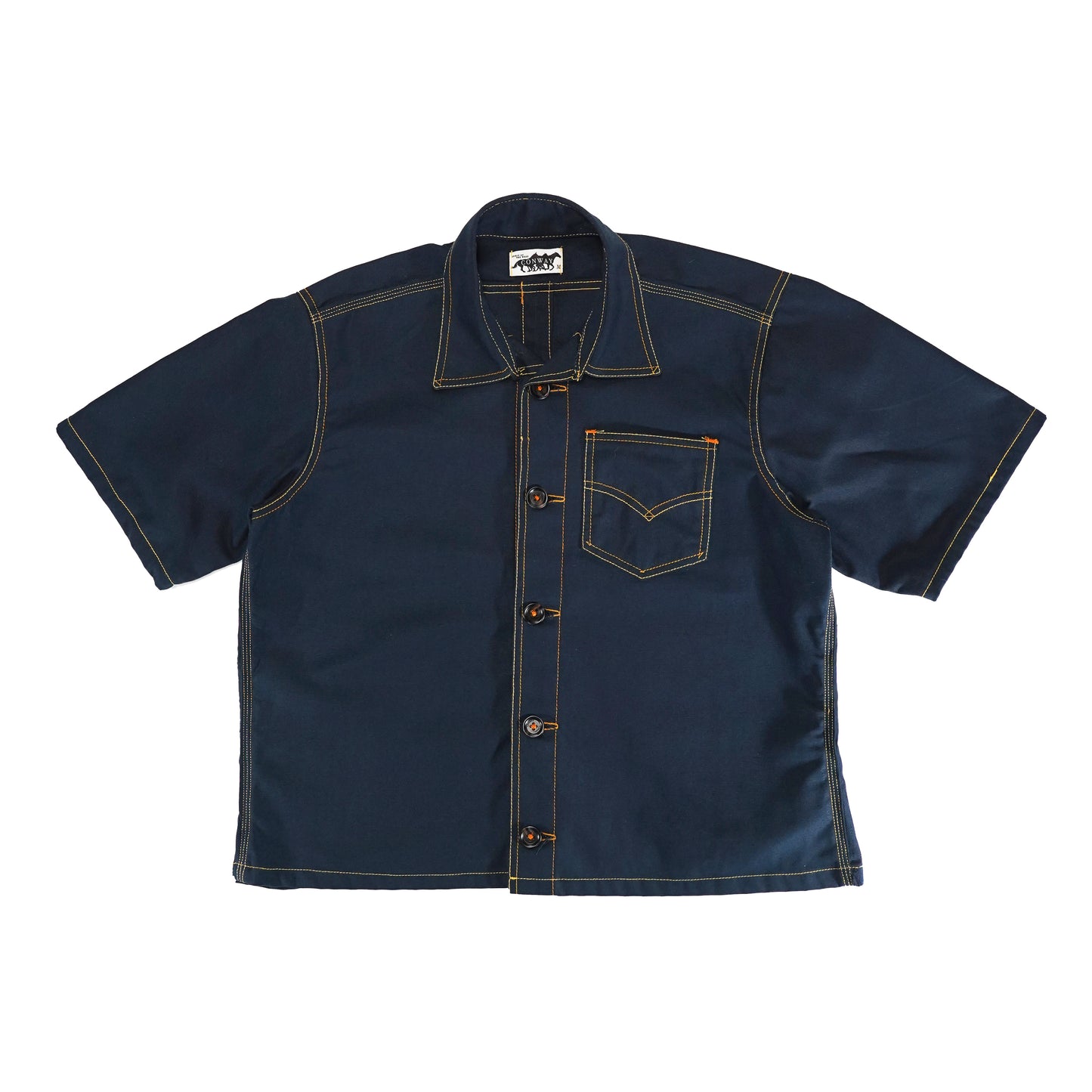 Western Button Down - Navy