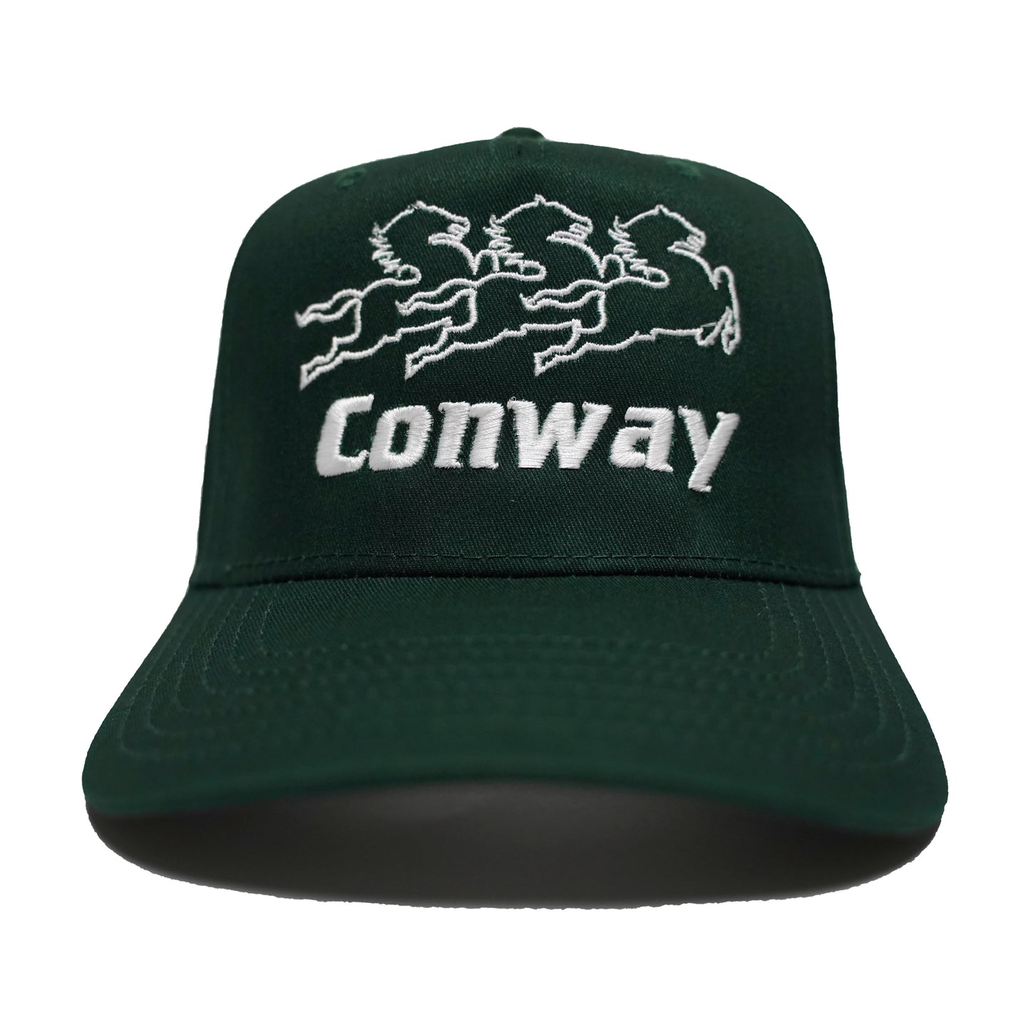 Triple Horse Hat - Green