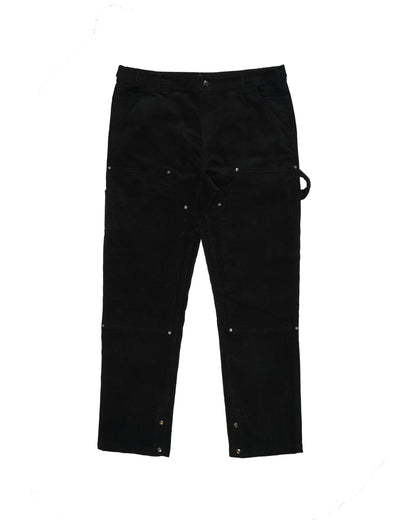 Corduroy Contractor Pants - Black