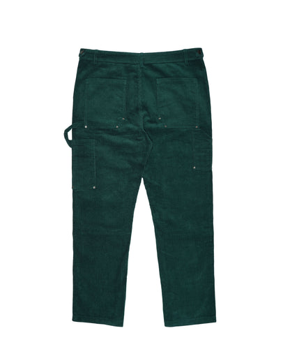 Corduroy Contractor Pants - Dark Green