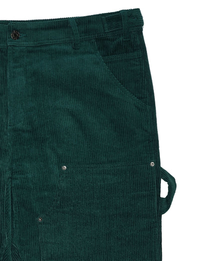 Corduroy Contractor Pants - Dark Green